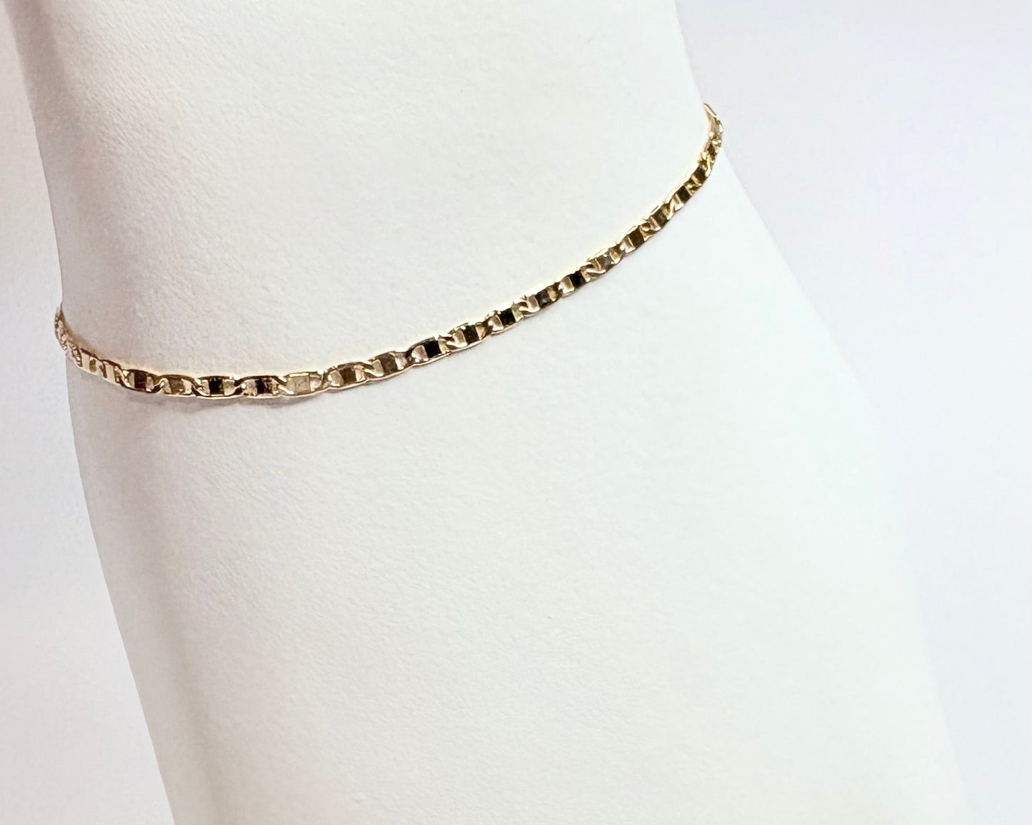18K Gold Filled Mariner Chain Bracelet
