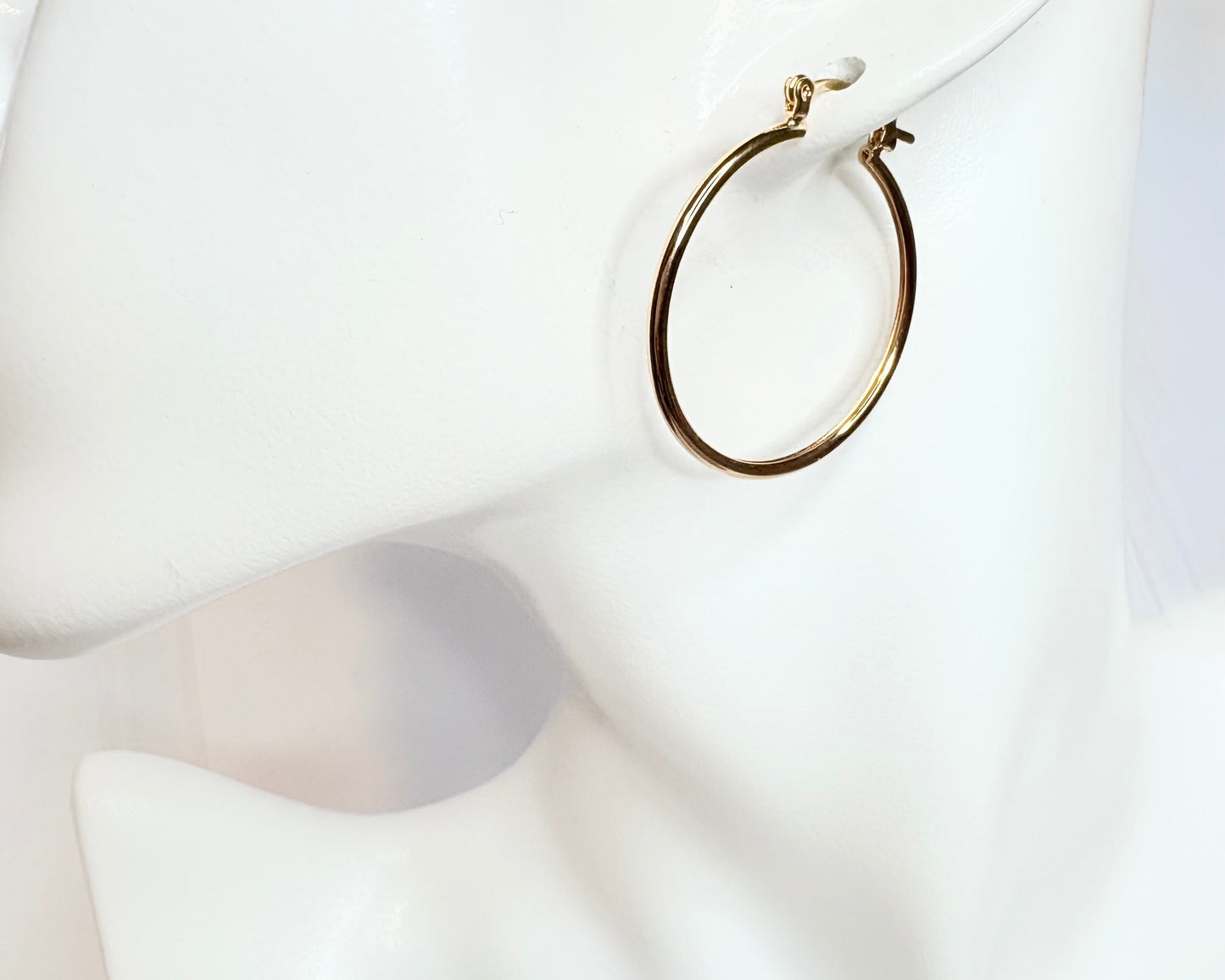 18K Gold Filled Basic Hoop