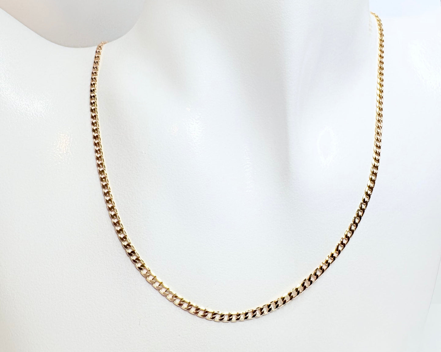 18K Gold Dipped Cuban Chain Necklace