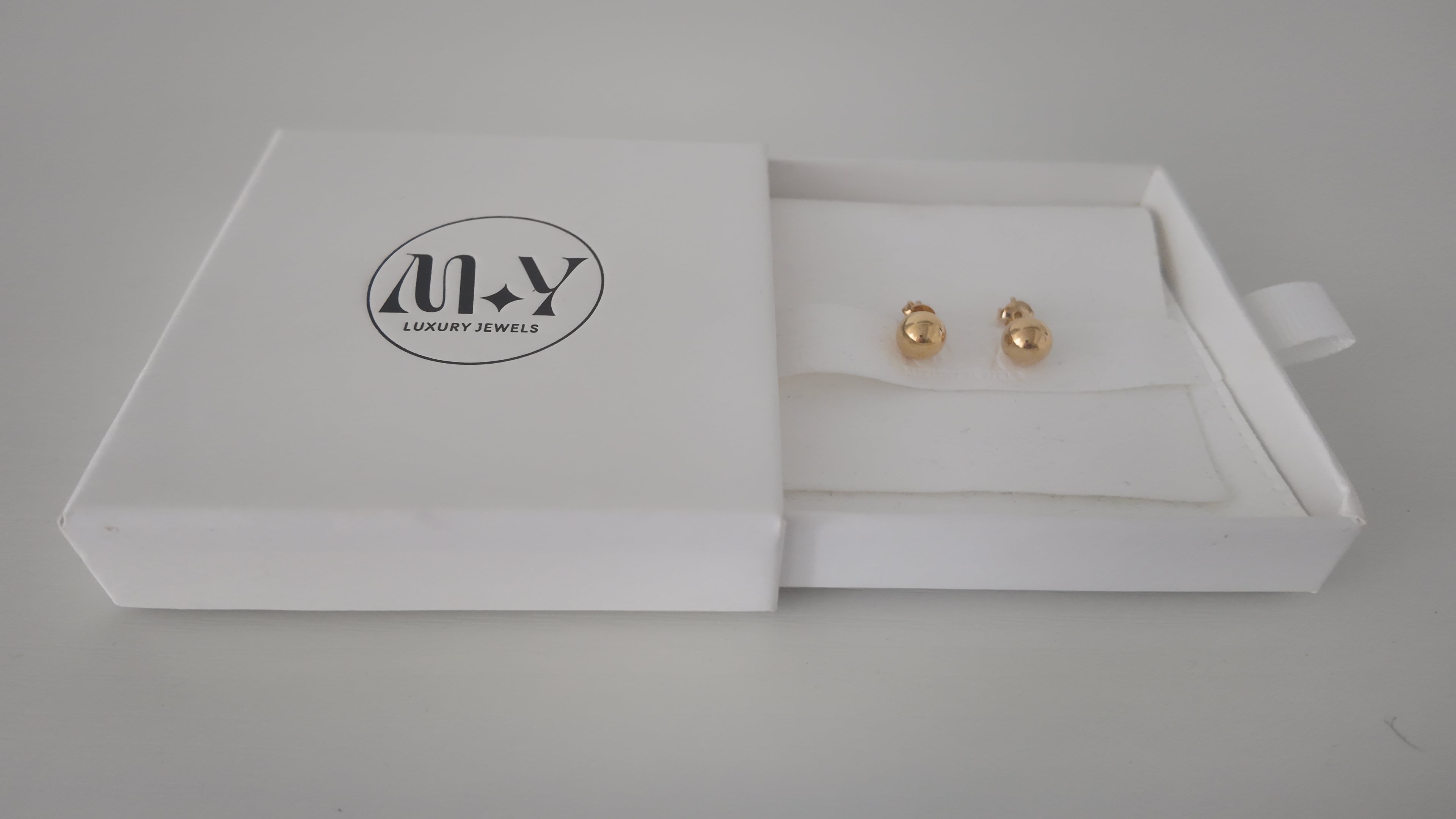 18K Gold Filled Ball Stud