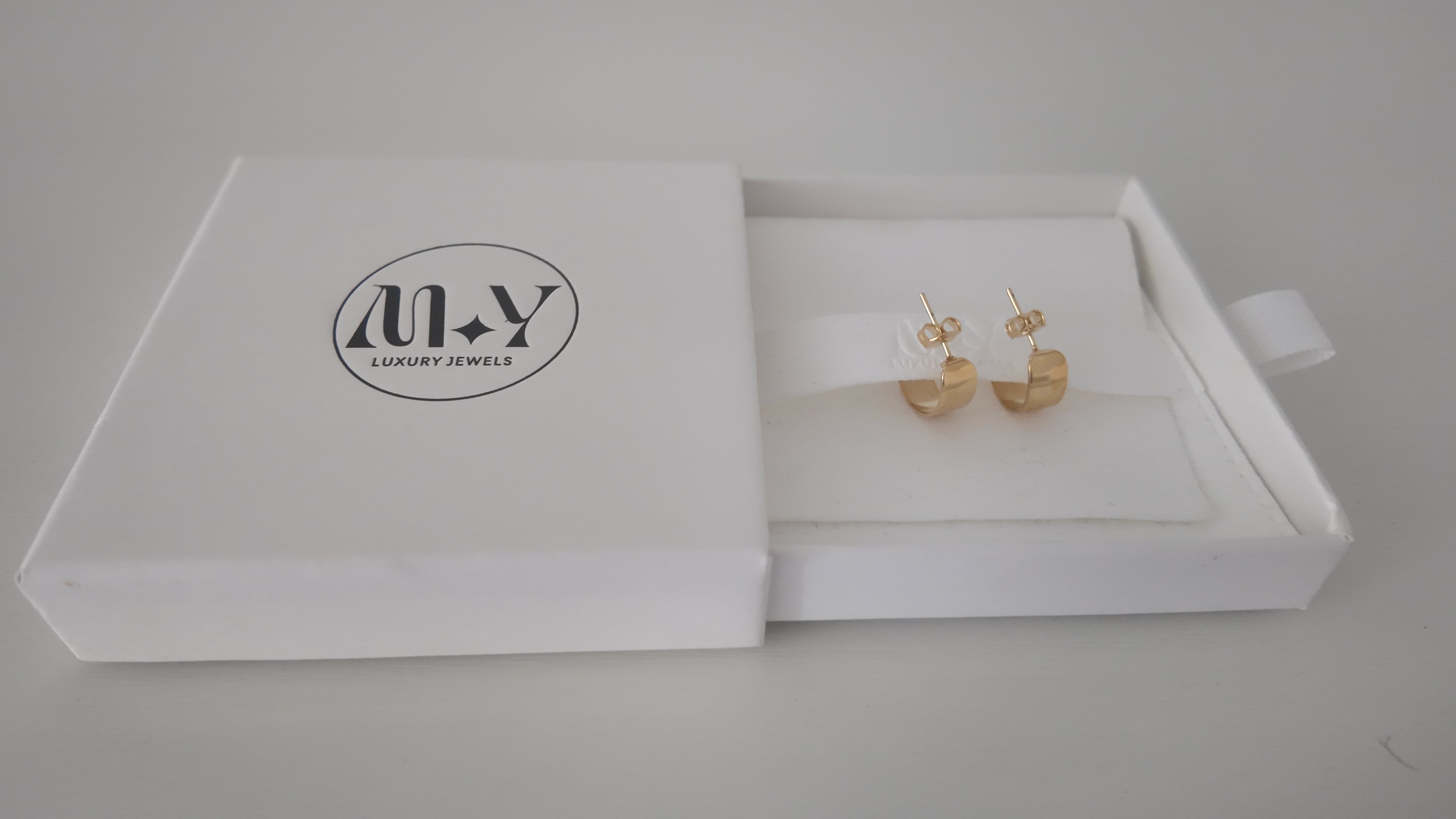 Hypoallergenic 18K Gold Filled Hoop Earrings