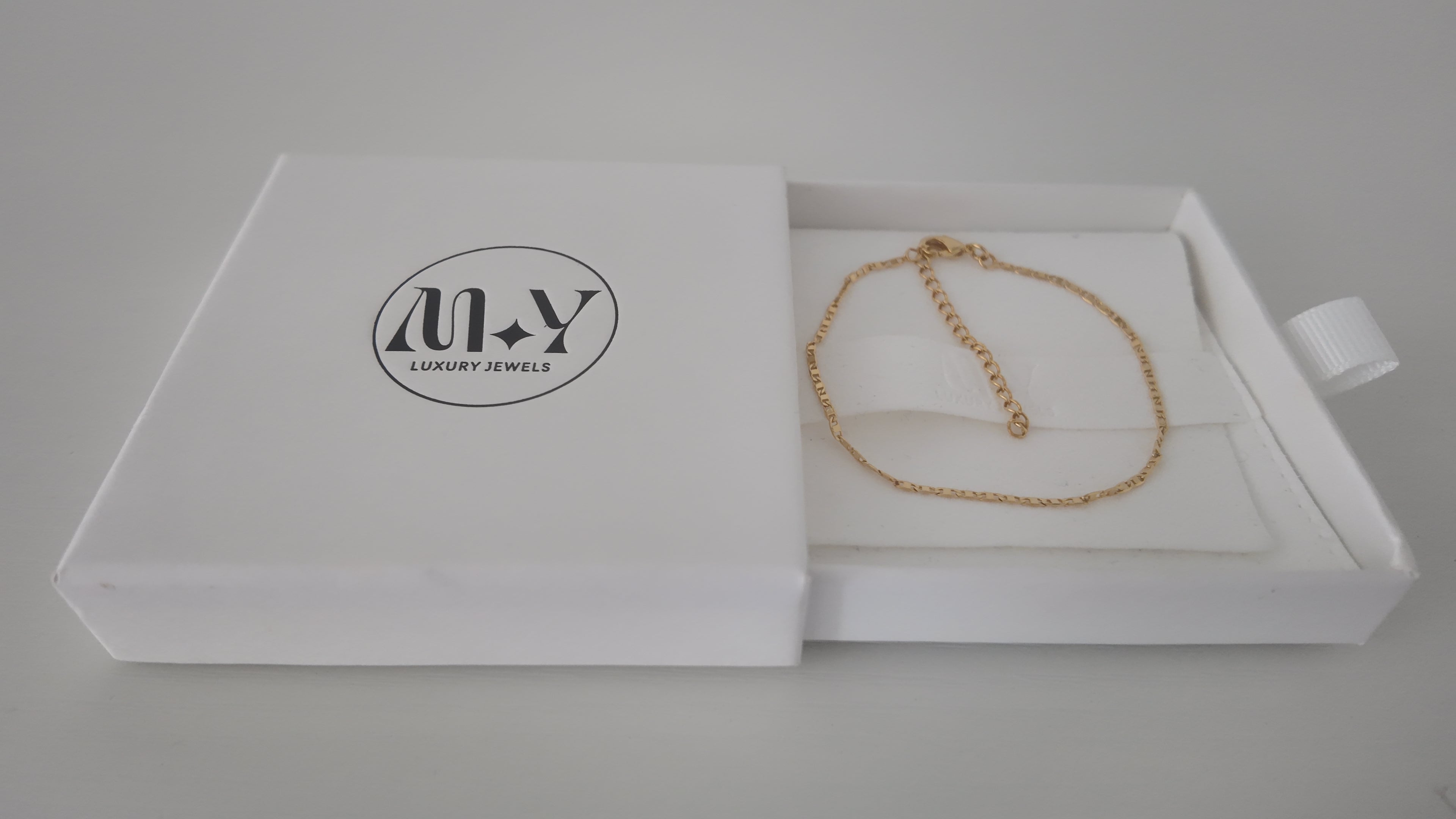 18K Gold Filled Mariner Chain Bracelet