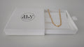 18K Gold Filled Figaro Chain Anklet