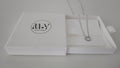 Circle Pave Pendant Short Chain Necklace