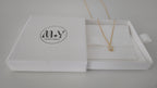 Stone Teardrop Pendant Short Necklace