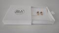 Pave 18k Gold Filled Stud