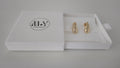 18k Gold Teardrop Earrings