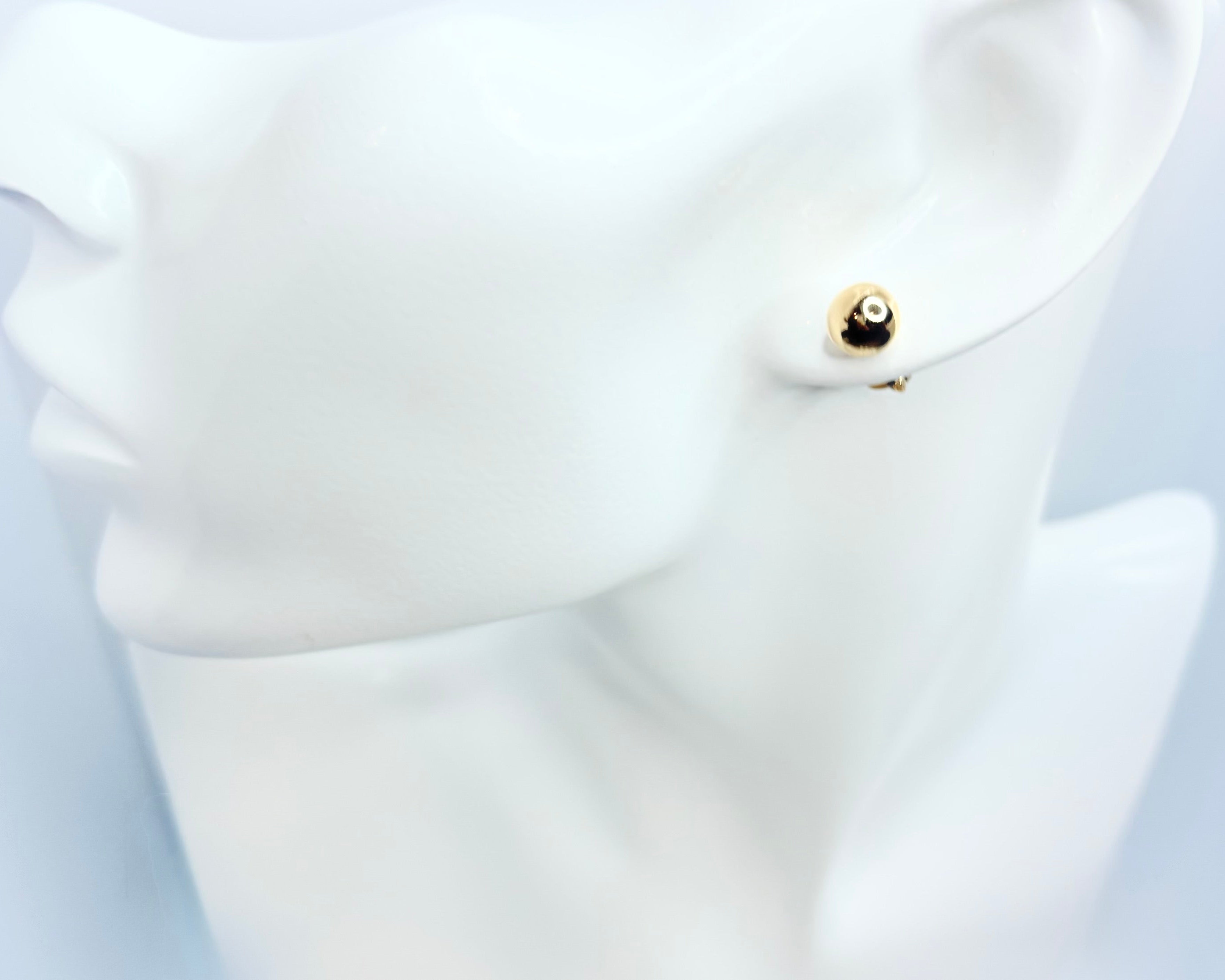 18K Gold Filled Ball Stud